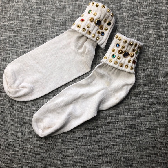 Accessories - 80s bedazzled socks